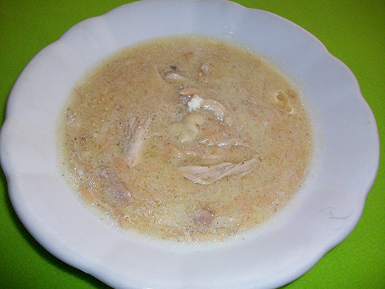 Tavuk Sulu Arpa Şehriye Çorbası